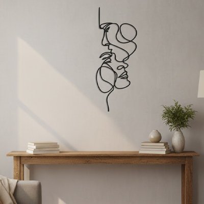 Décoration murale métal