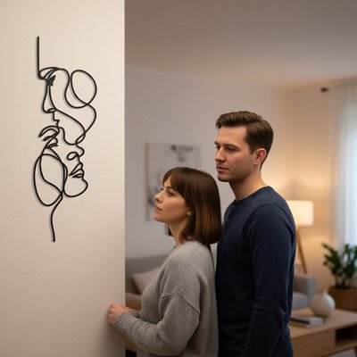 Décoration murale métal