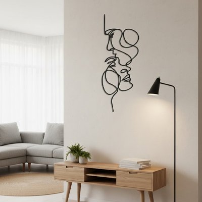 Décoration murale métal